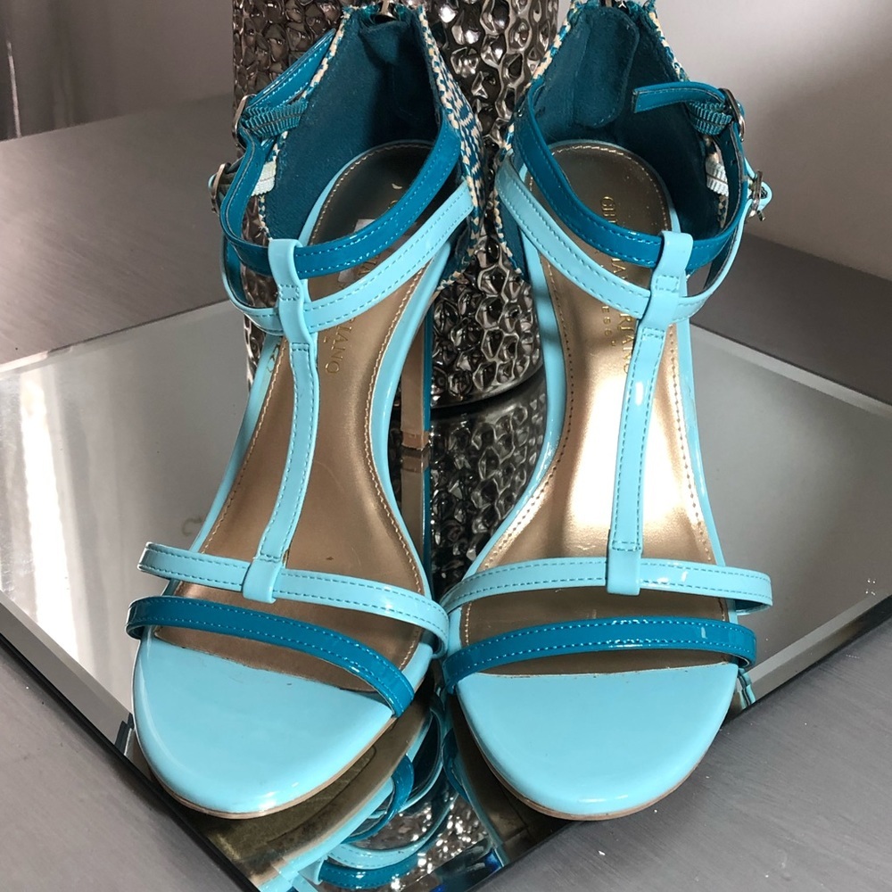 Christian Siriano Shoes Sz 7.5| Color: Blue/Green